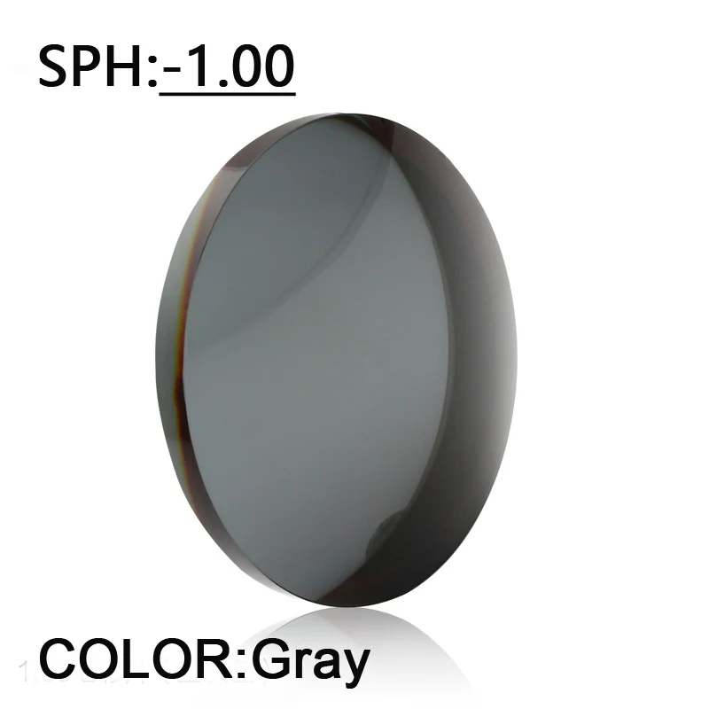Диоптрий готовой близорукость поляризованных солнцезащитных очков Для мужчин Для женщин очки для близоруких модный квадратный Для мужчин вождения очки UV400 FML - Цвет линз: gary black-100
