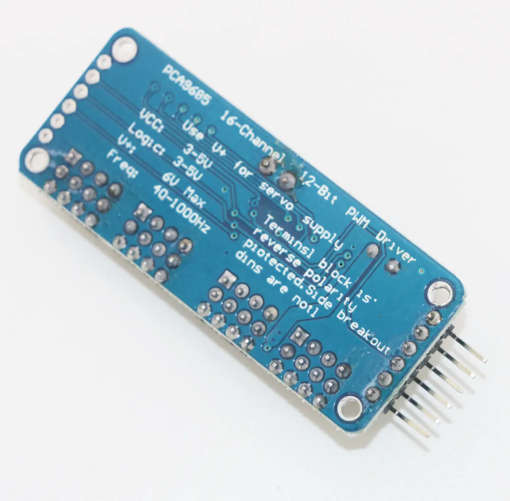 16 канальный 12 битный Модуль интерфейса PWM/Servo Driver I2C для Raspberry Pi защитный модуль