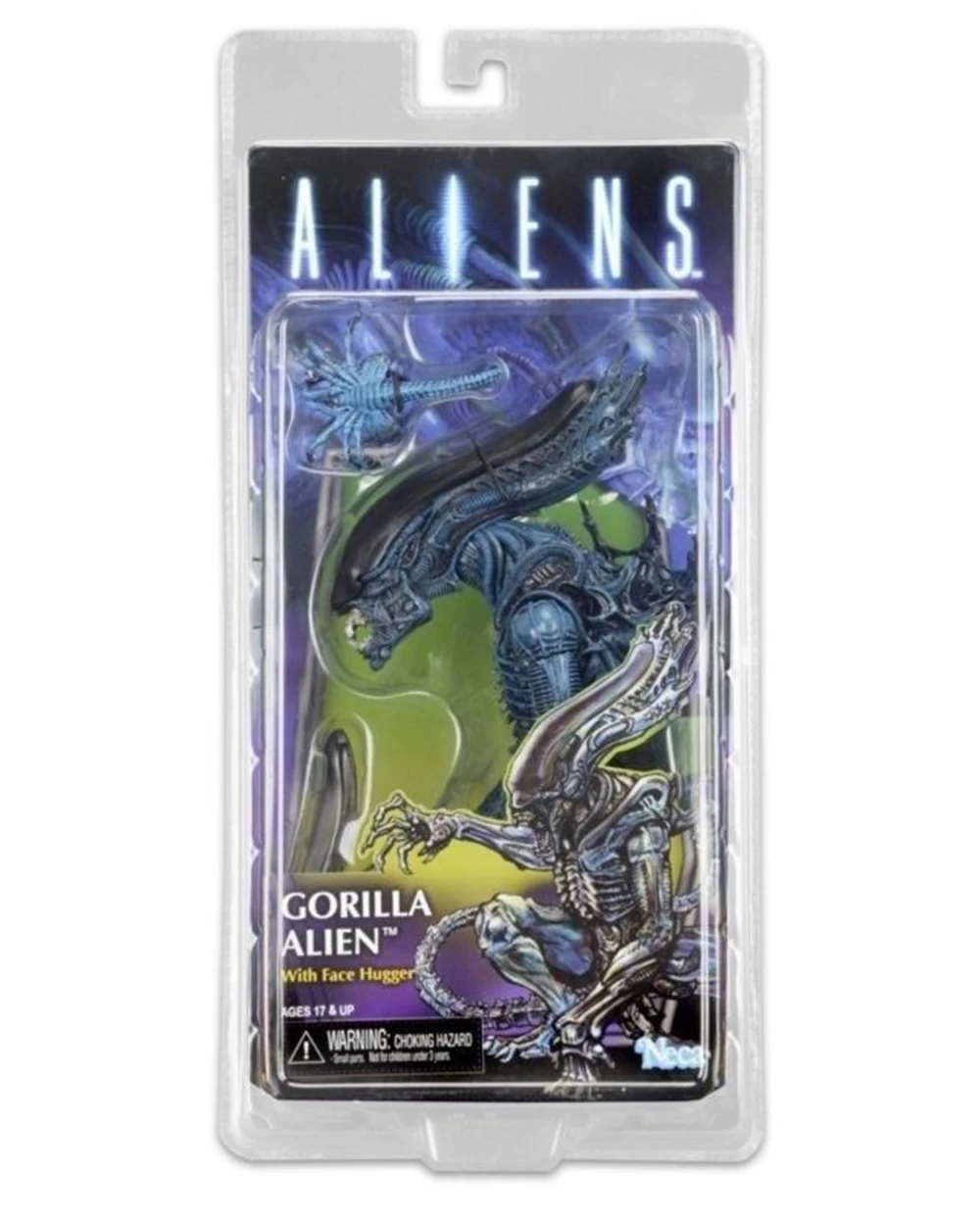 Genuine NECA Gorilla Alien Kenner With Face Hugger 18CM PVC Figure Model