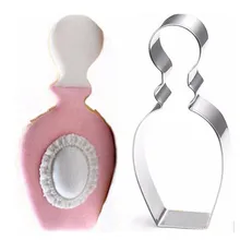 Topnew из нержавеющей стали для духов бутылки печенья резак DIY бытовые инструменты украшения для выпечки бутылки Металлические формочки для печенья