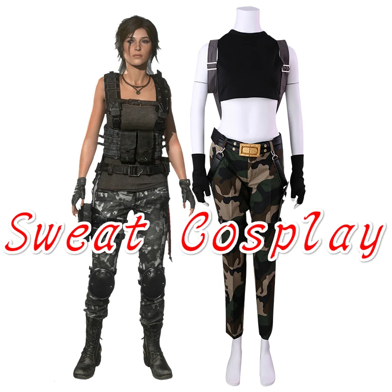 Высококачественный игровой набор Tomb Raider Lara Croft карнавальный костюм для взрослых