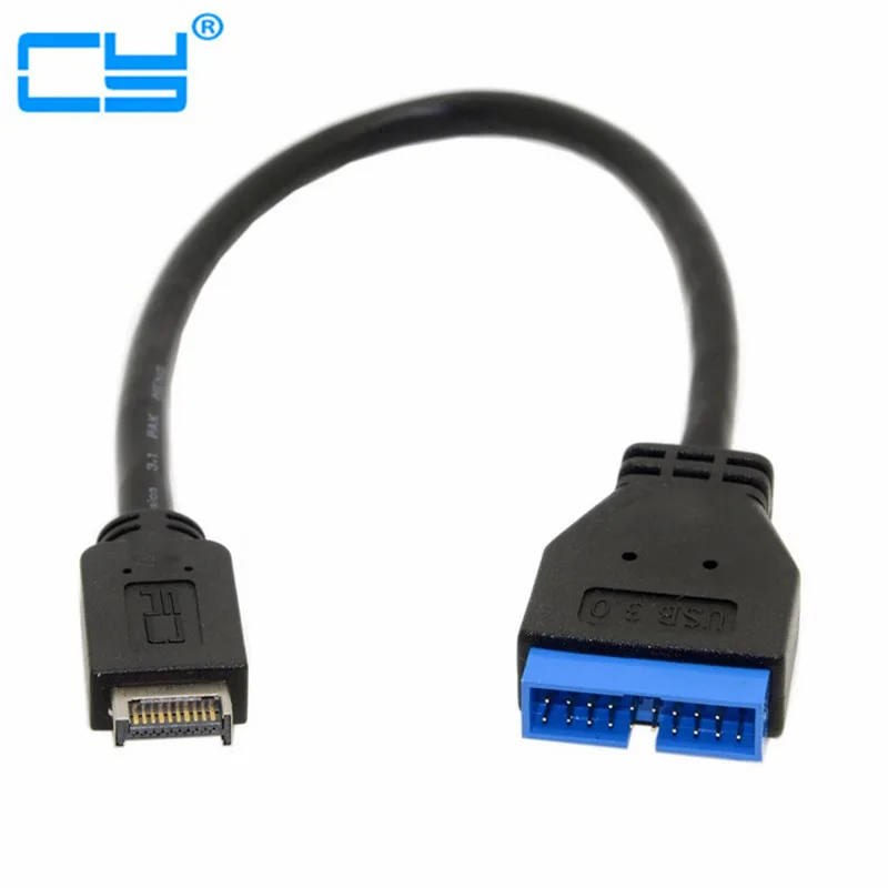 USB 3.0 type-c Мини 20-контактный фронтальный разъем панели к 3 1 Стандартный