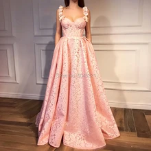 Розовые атласные вечерние платья трапециевидные Вечерние Платья с цветочным принтом Vestido Formatura Longo Арабская, Дубай