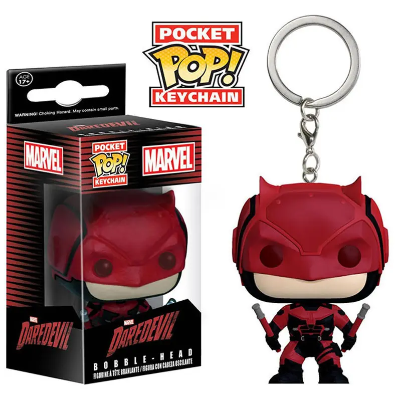 Новое поступление FUNKO поп карманная игрушка брелок Marvel Железный человек Игра Престолов Дейенерис Гарри Поттер Коллекционная ключ модель