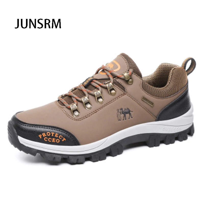 

JUNSRM sports shoes walking shoes men's outdoor fishing walking shoes waterproof travel camping sports hunting shoes boots