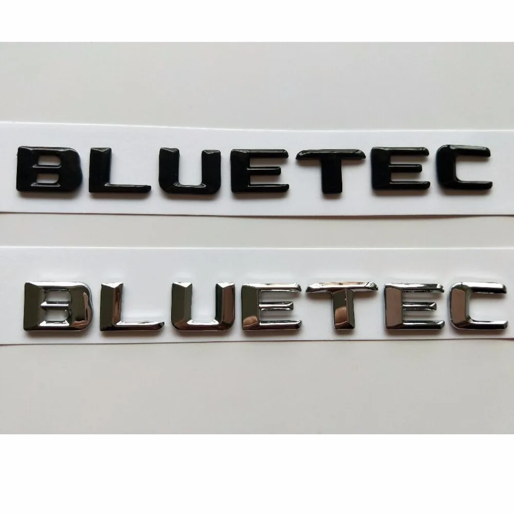Gloss Black ABS Letters Trunk Badge Emblem Sticker for Mercedes Benz E63 AMG
