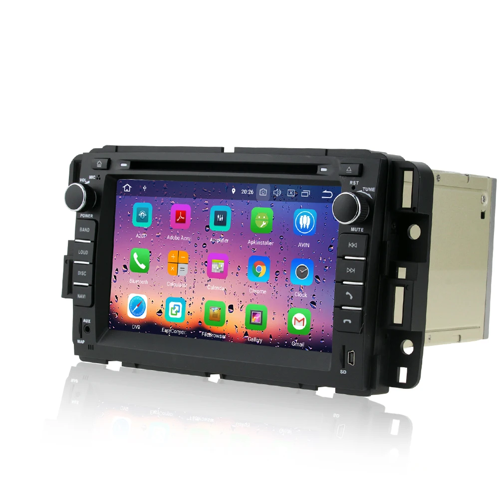Sale Octa Core Android 8.0 Car DVD Player for Chevrolet Silverado 1500 2500 3500 Avalanche Suburban Tahoe 2007-2012 Car Radio 4GB RAM 2