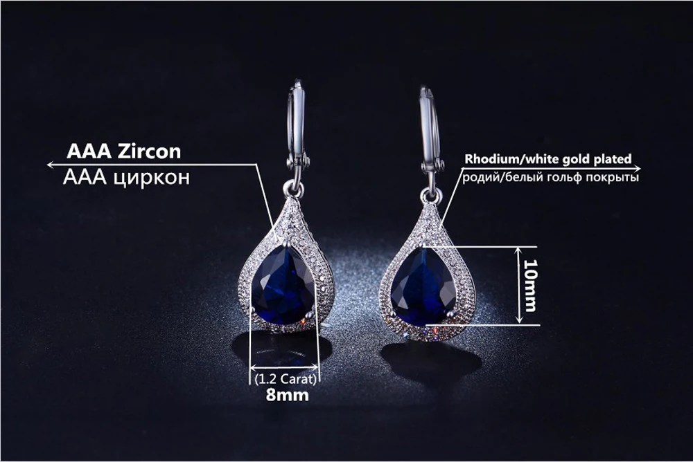 925 sterling-silver-jewelry brincos for beautiful women&men