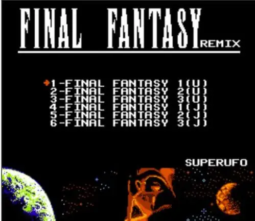 Высокое качество 60 Pin 8-битный игровой картридж 6 в 1 с FINAL FANTASY I, II III REMIX- серии Батарея спасти