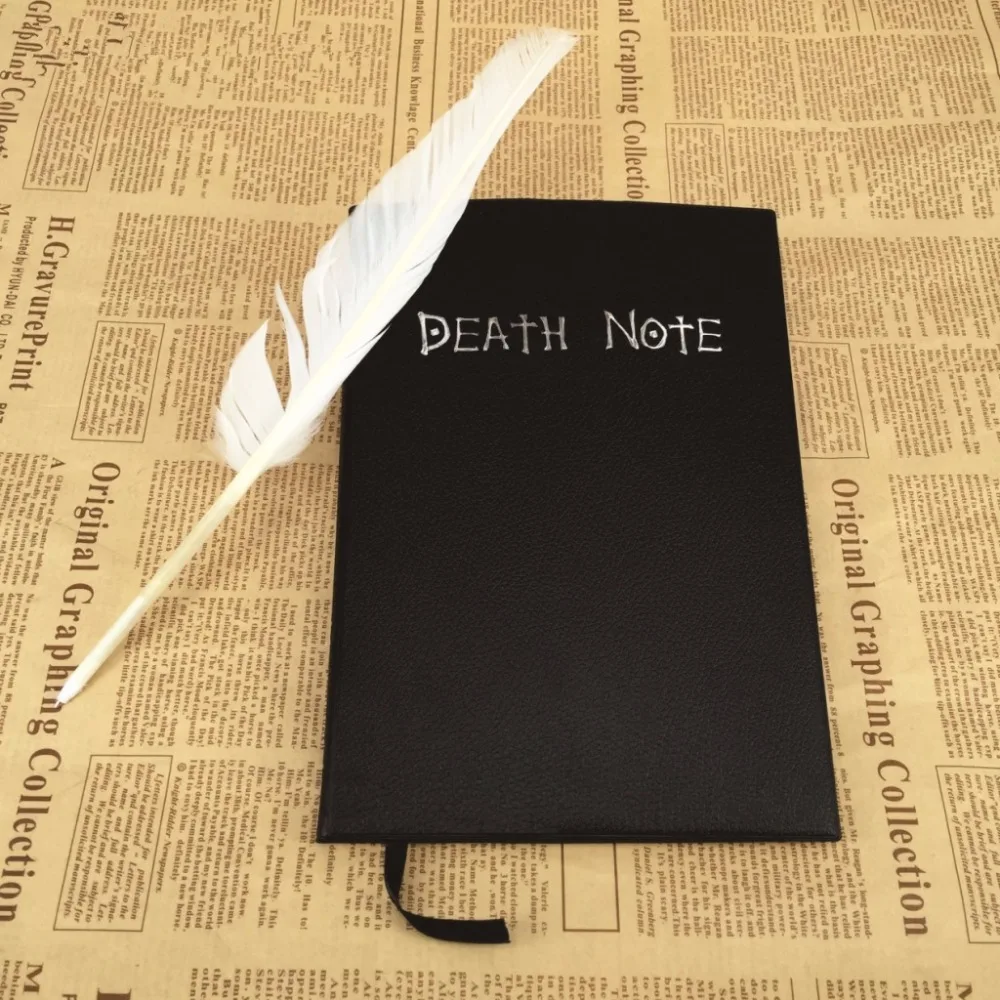 

Fashion Anime Theme Death Note Cosplay Notebook New School Large Writing Journal 20.5cm*14.5cm
