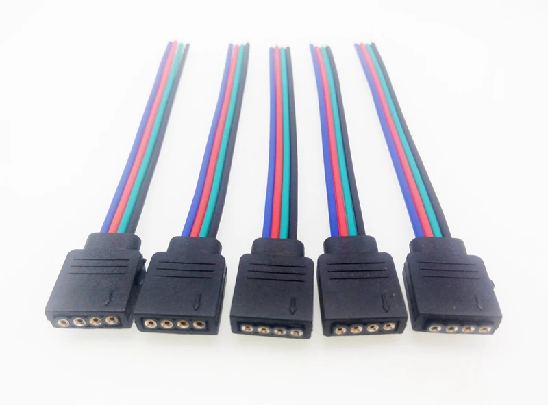 

4Pin/RGB 5Pin/RGBW RGBWW Connectors For RGB/RGBW/RGBWW LED Strip