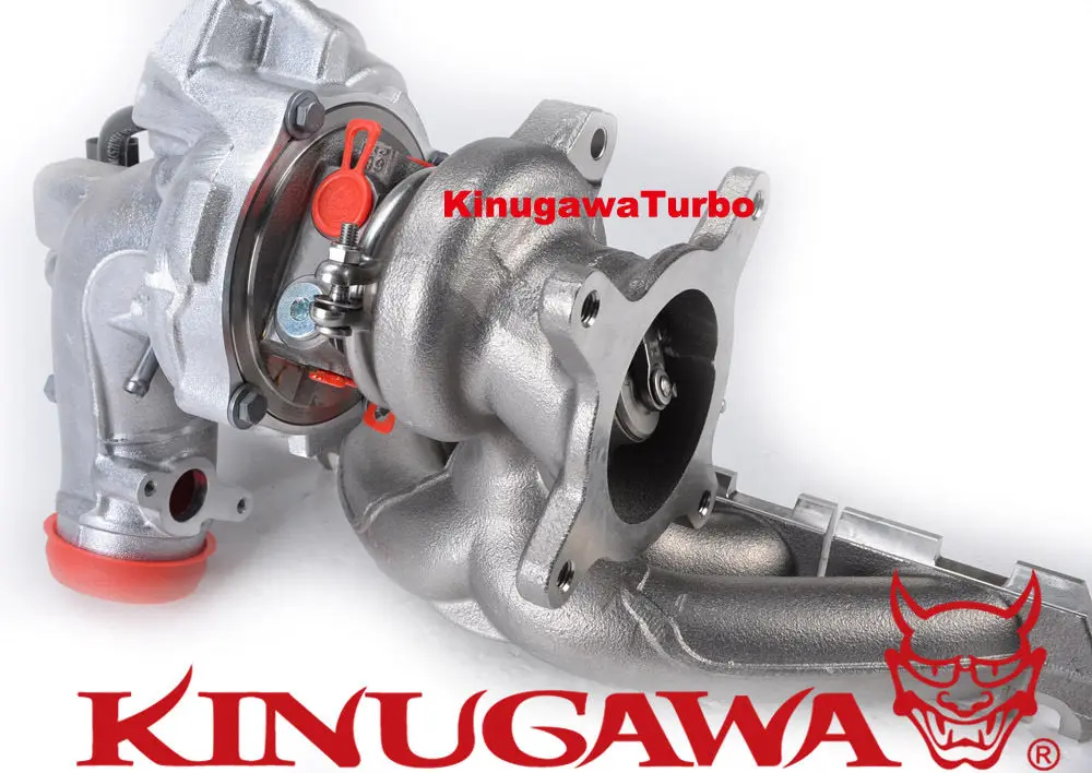 Турбокомпрессор Для AUDI S3 / Golf R 400HP 2 0 T 4 мм улучшенный Kinugawa 5304 988 0064 для
