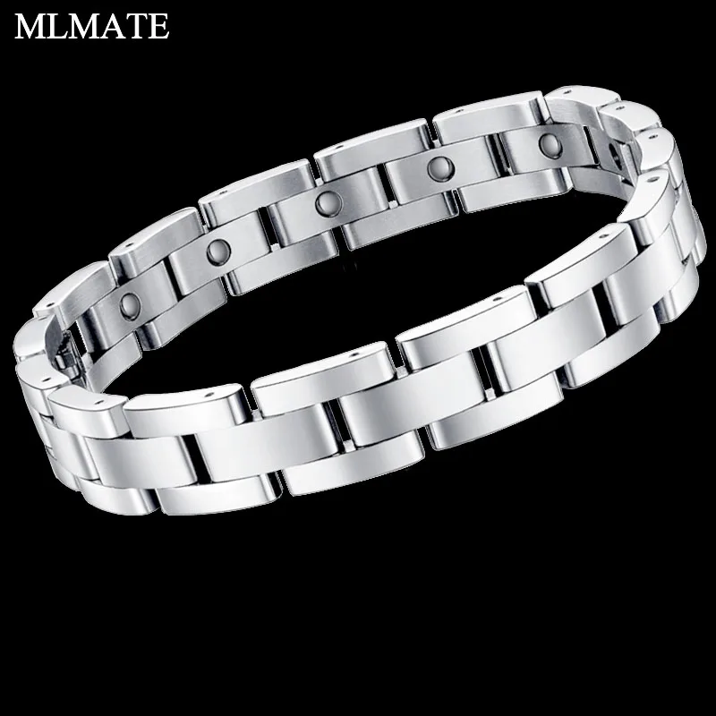 Men Women Elegant Titanium Therapy Bracelet Pain Relief for