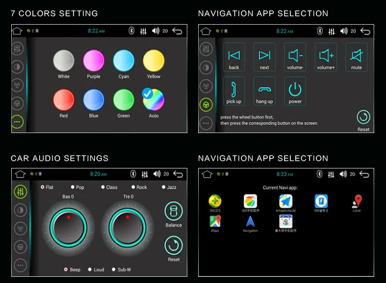 Sale Car Radio High Definition 7 Inch Touch Screen Car Bluetooth MP5 Player Car Double Spindle MP4 Navigation Integrated Machine 15
