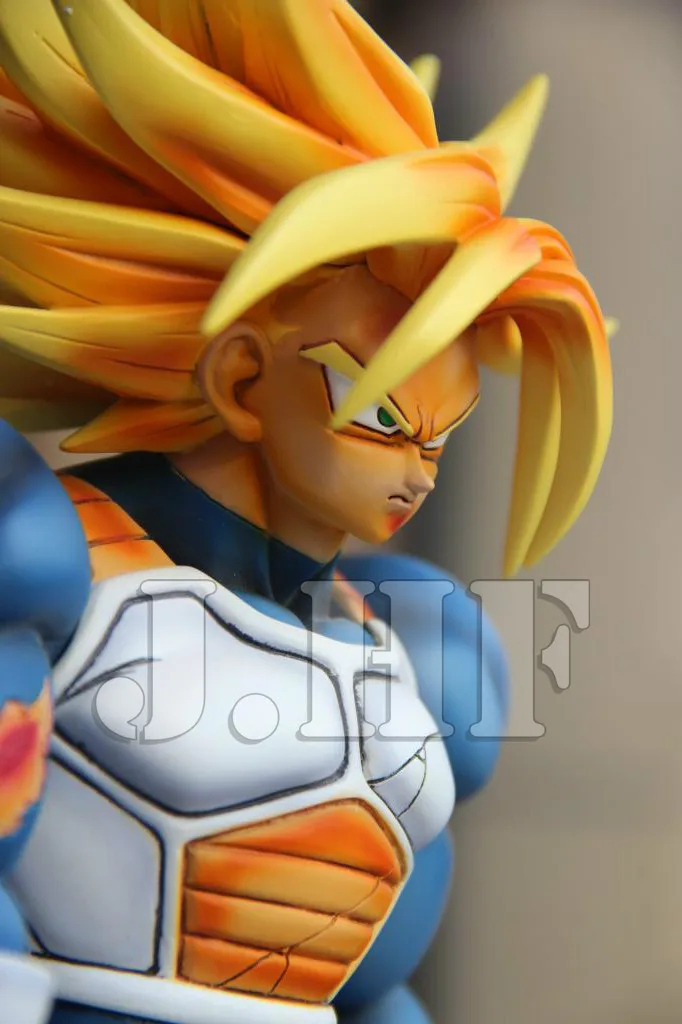 Аниме Dragon Ball Z GK Super Saiyan Trunks резиновая фигурка героя игрушки, аниме Dragon Ball Z фигурка героя Brinquedos