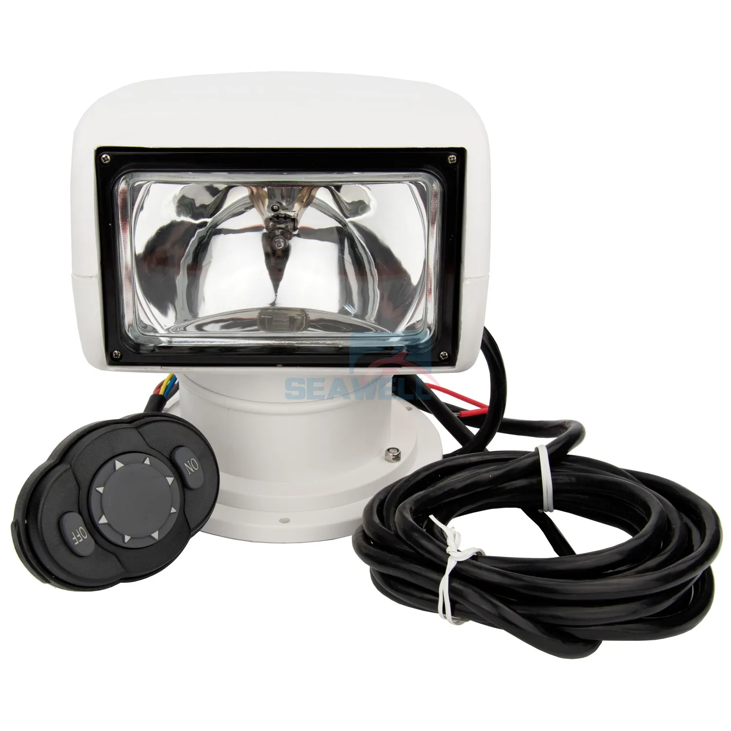 Remote Marine Spotlight Truck Car HID Xenon Boat Searchlight 4 Way