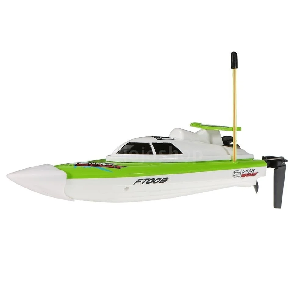 14km/h High Speed Radio Control Electronic RC Boat FT008 27MHZ Remote Control Toys Best Xmas Gift RC Boats Model 