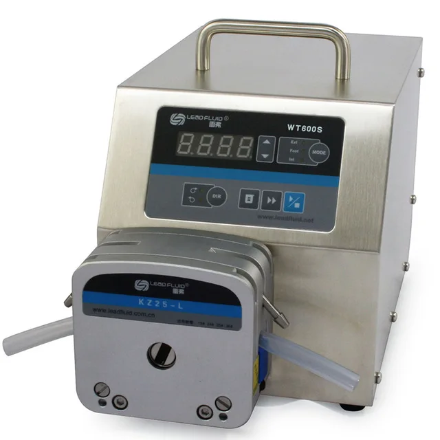 WT600S YT25 Big Flow rate Adjustable Peristaltic Pump Industrial Lab
