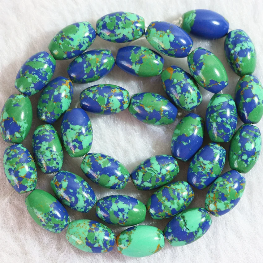 8 стилей многоцветный камень синтетический chrysocolla lapis lazuli calaite круглые abacus капли