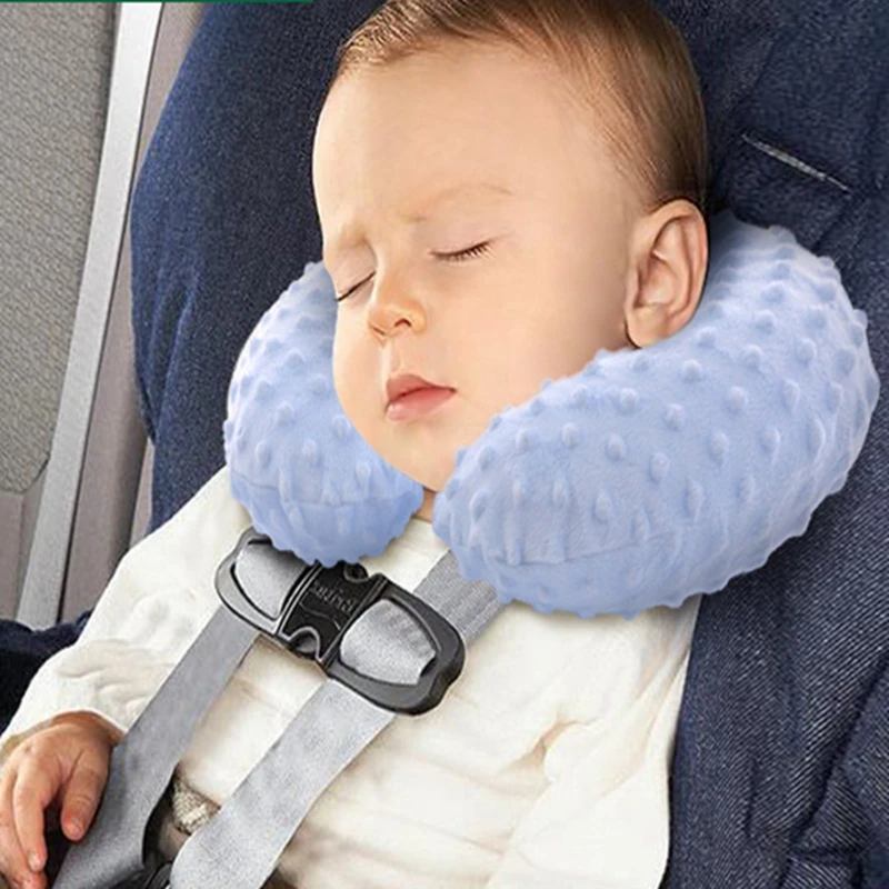 Baby Pillow Inflatable Child Safety Seat Neck Pillow Headrest Travel