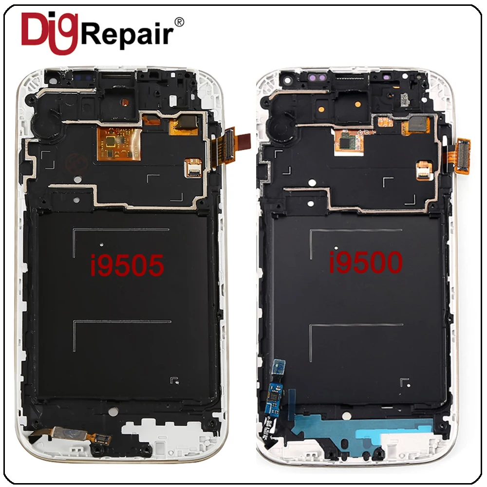 

i9505 lcd For SAMSUNNG Galaxy S4 i9505 LCD Display Touch Screen Digitizer with frame for SAMSUNG s4 display lcd s4 i9500 screen