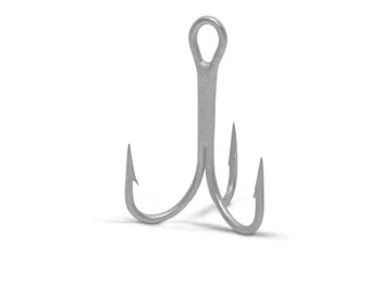 

NEW 25pcs VMC #1 9620PS O'Shaughnessy X-Strong Permaste Treble Fish Fishing Hooks Size1