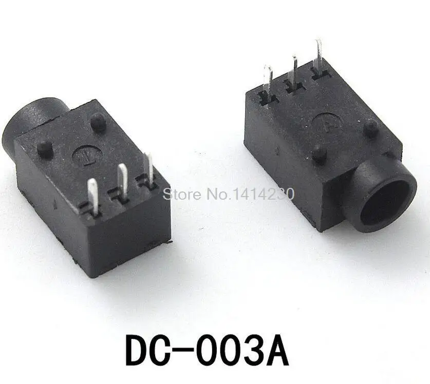 10 шт. DC Мощность выход DC003 DC003A 3 фута 5V 2A DC-003A 3,5*1,3 мм