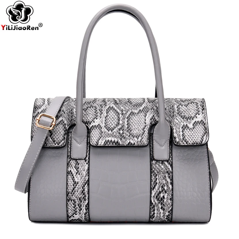 

Luxury Crocodile Pattern purses and handbags Large Capacity Women Bag Brand Leather Crossbody Bags for Women 2019 Sac A Main