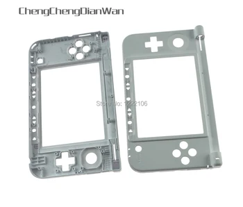 

ChengChengDianWan white Bottom Middle Frame Middle Housing Shell Cover Case Replacement For 3DS XL for 3DS LL