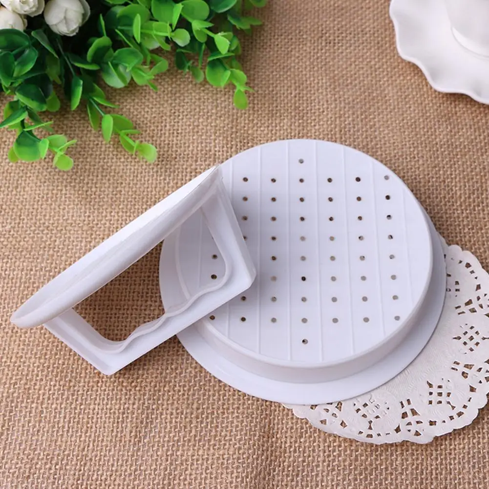 1 pc Hamburger Mold Maker Multi-function Sandwich Meat Kitchen Barbecue Tool DIY Home Cooking Tools White W45 1 pc Hamburger Mold Maker Multi-function Sandwich Meat Kitchen Barbecue Tool DIY Home Cooking Tools White W45