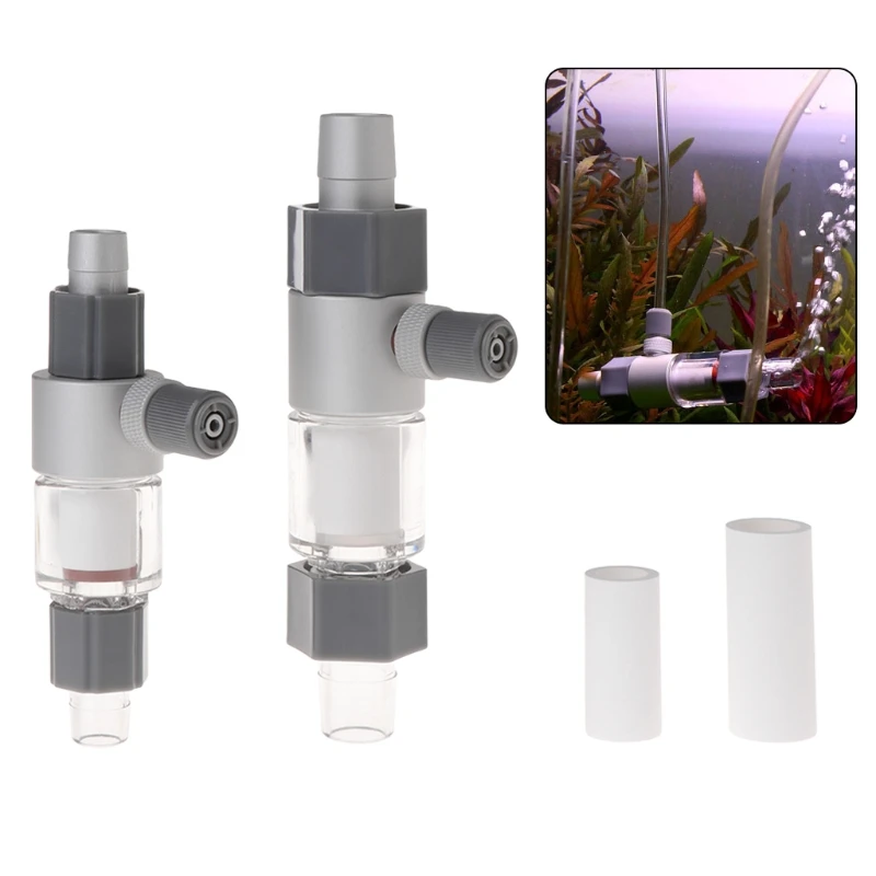 

CO2 Atomizer Diffuser External Reactor aquairum water plant Aquarium Fish Tank For 12/16mm 16/22mm