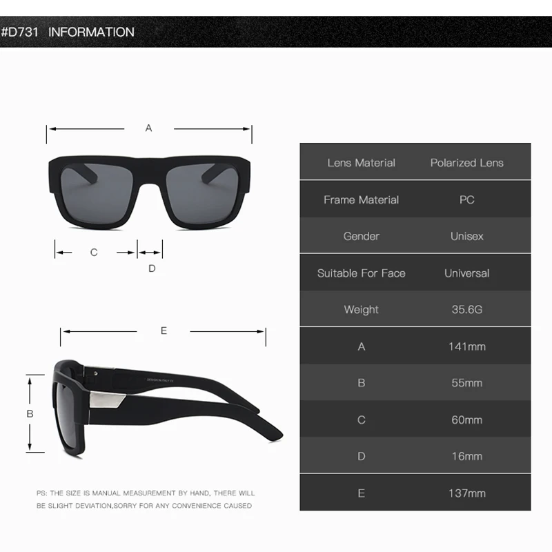 men sunglasses uv400 polarized