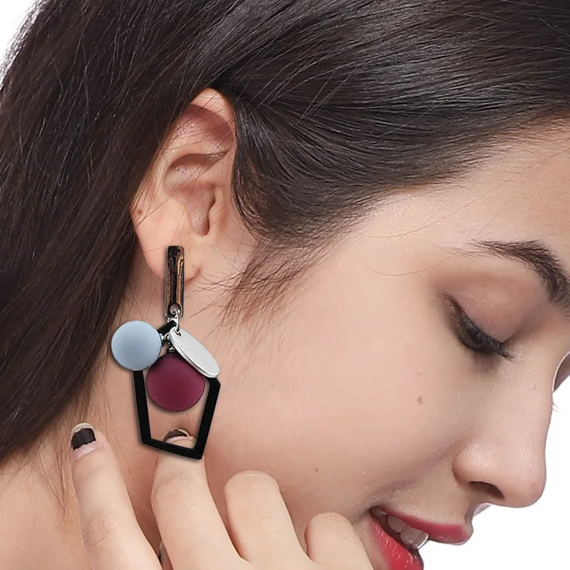 Dominated Frosted Ball Earrings Wholesale Fashion Temperament Female Personality