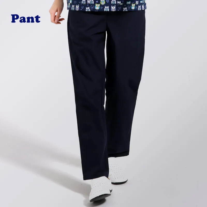 ANNO Work Trouser Doctor Nurse Uniform Bottoms Cotton More Pockets Dental Scrubs Pants SPA Nursing Scrub Pants medical scrubs