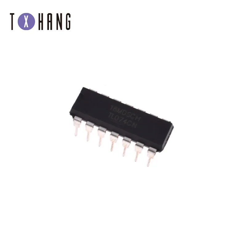 10 шт. TL074CN DIP14 TL074 DIP 074CN новый и оригинальный IC|Интегральные схемы| |
