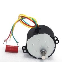 50KTYZ(эксцентриковый вал) AC 220V 1-110RPM 6W синхронный редукторные двигатели Реверсивные