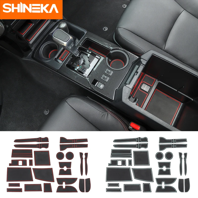 Коврик SHINEKA с пазом для двери Toyota 4runner подставка под внутреннюю дверь