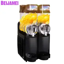 Beijamei полный автоматический 2 танка снег плавильные печи гранитор промышленный Электрический блендер для смузи для продажи
