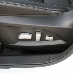 Carmilla для Renault Koleos для Samsung qm6 2017 2018 матовый интерьера регулировки сиденья переключатель ручка кнопка крышки отделкой Интимные аксессуары