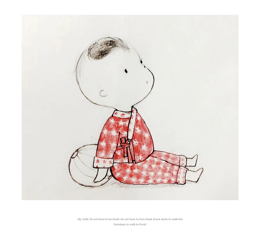MMKIDS детские пижамы комплект для мальчиков и девочек мультфильм Спящая Костюмы звезда печати костюм с длинным рукавом халат с поясом 0-3 младенцев