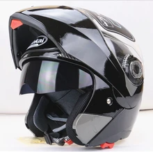 New Arrivals Best Sales Safe Flip Up Motorcycle Helmet With Inner Sun Visor Everybody Affordable Double Lens Motorbike Helmet