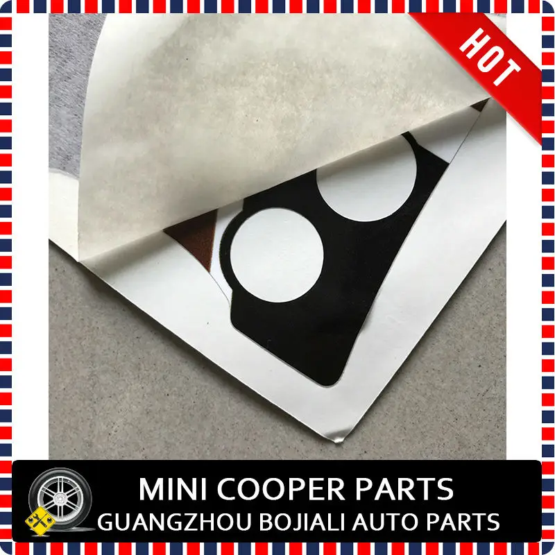 mini cooper R56 07 detail console sticker