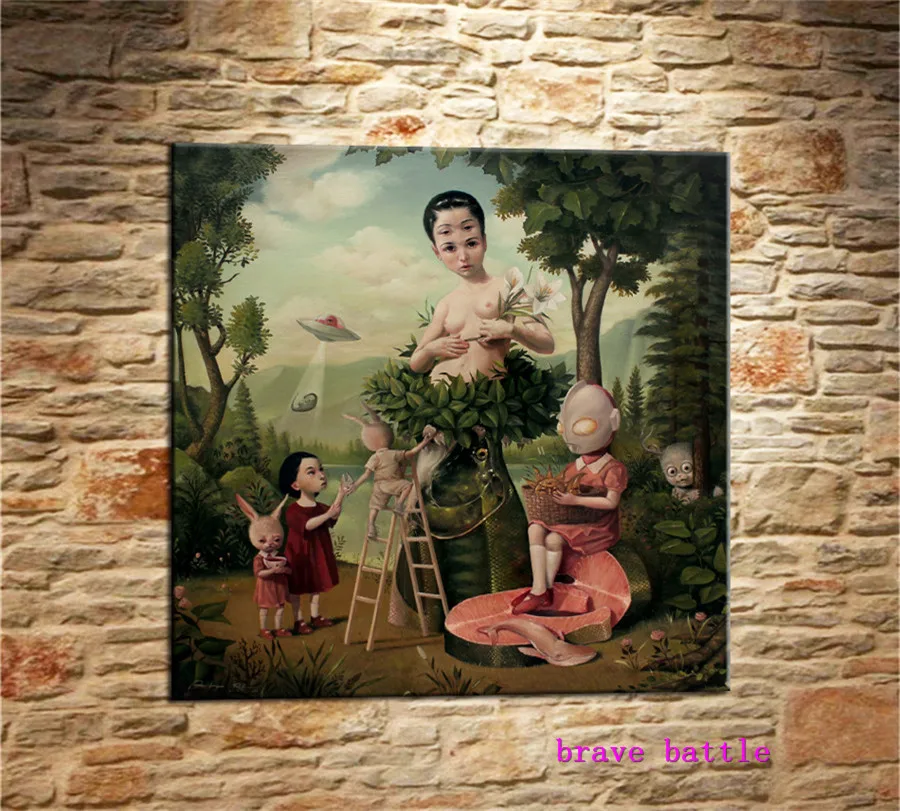 Mark Ryden детский необычный холст для живописи Тёмный мир гостиная спальня домашний