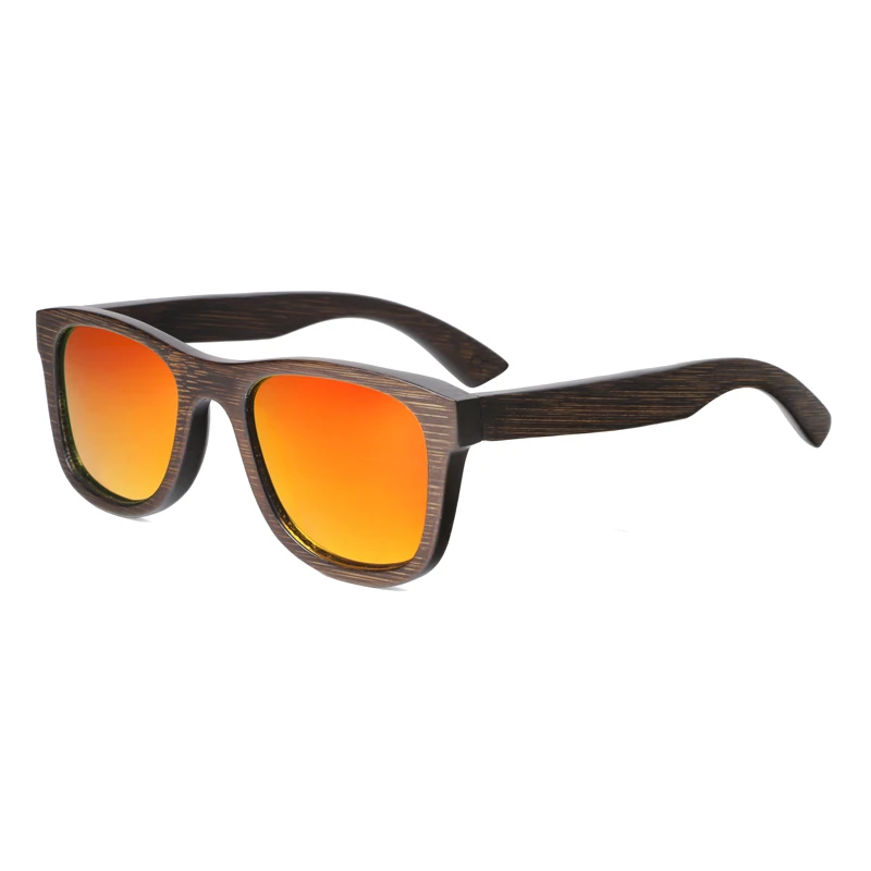 BerWer Модные поляризованные солнцезащитные очки из бамбука