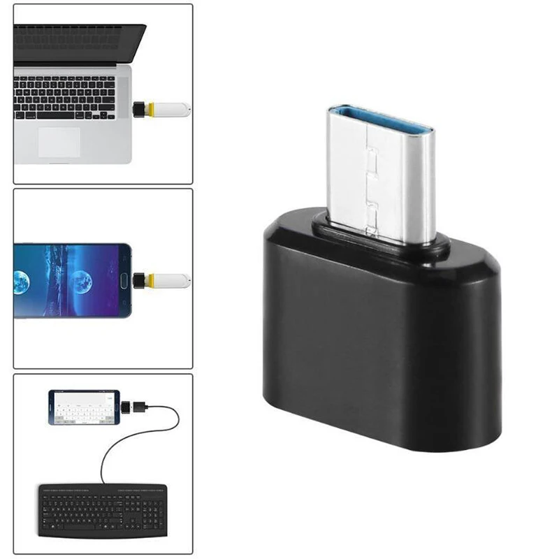 BRSUANG type-C OTG адаптер для телефона конвертер type-C к USB адаптер USB-C порт Разъем для мобильного телефона Мышка для планшета клавиатуры и т. д