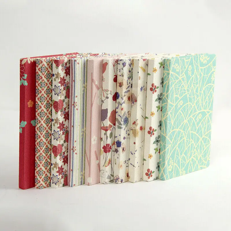 

Creative Small Fresh Fabric Simple Notepad Cloth Cover Student Diary Notebook