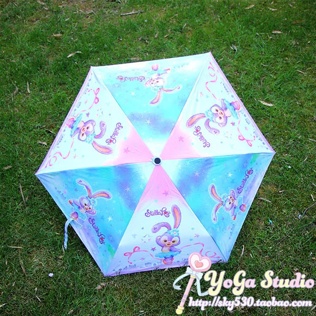 Япония мультфильм милые медведь Даффи друзья stellalou Rabbit Защита от солнца зонтик для детей Подарки
