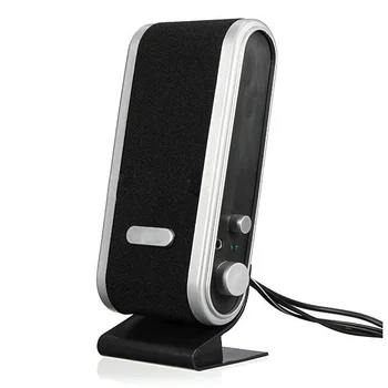 

Top Deals NEW 120W USB Power Desktop Computer Notebook Audio Speaker 3.5mm Earphone Jack