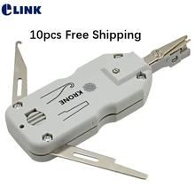 Krone Lsa plus – outil classique court et Original d'insertion de câbles de téléphone, Kit d'outils réseau RJ11 RJ45 professionnel