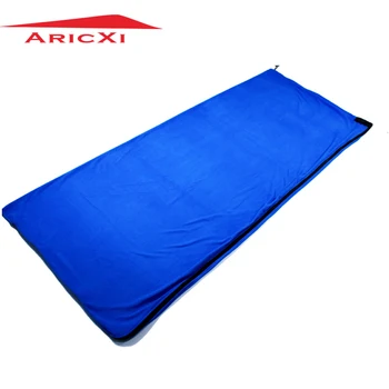 

2017 Envelope Style Ultralight Portable fleece Spring Autumn Summer Sleeping Bag Liner Outdoor Camping Travel Splicing Sleep Bag